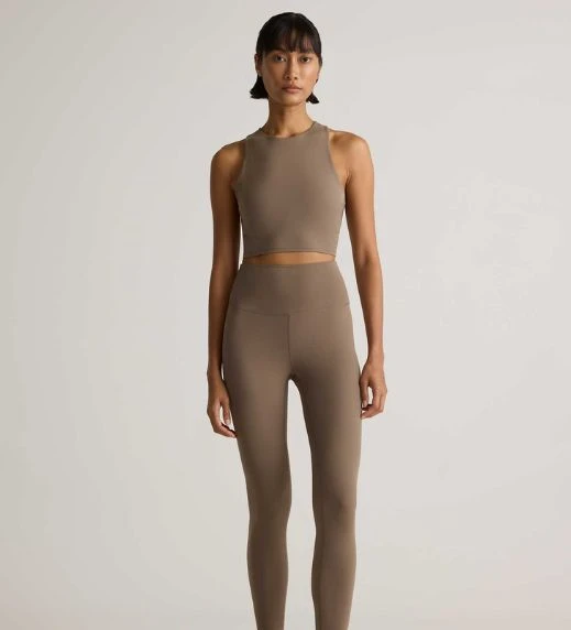  Ultra-Form High Neck Cropped Tank
